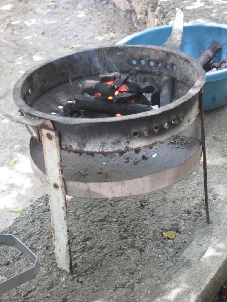 Traditional Haitian cookstove